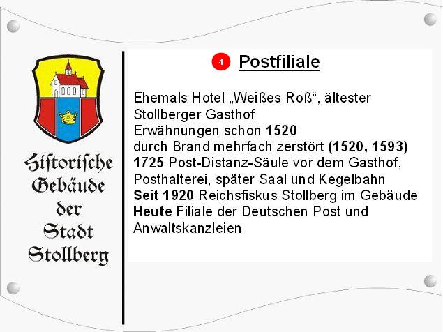 Postfiliale Schild