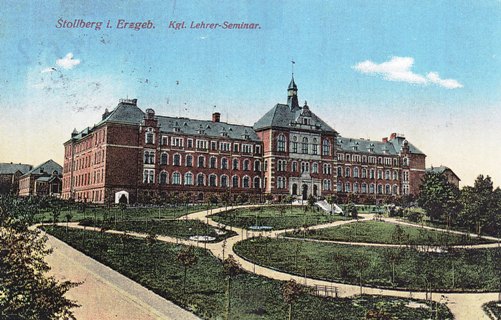 Carl-von Bach Gymnasium alte Zeichnung