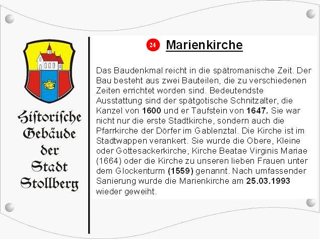 Marienkirche Schild