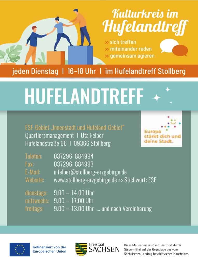 Plakat Jugendtreff Hufelandschaft