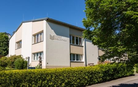 Gebäude außen Bibliothek