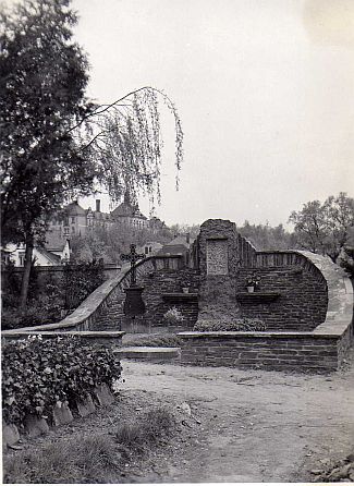 Denkmalgeschützter Friedhof ca. 1935