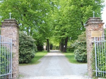 Denkmalgeschützter Friedhof heutige Ansicht