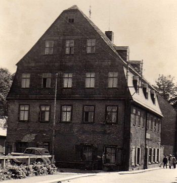 Denkmalgeschütztes Fachwerkhaus ca. 1960