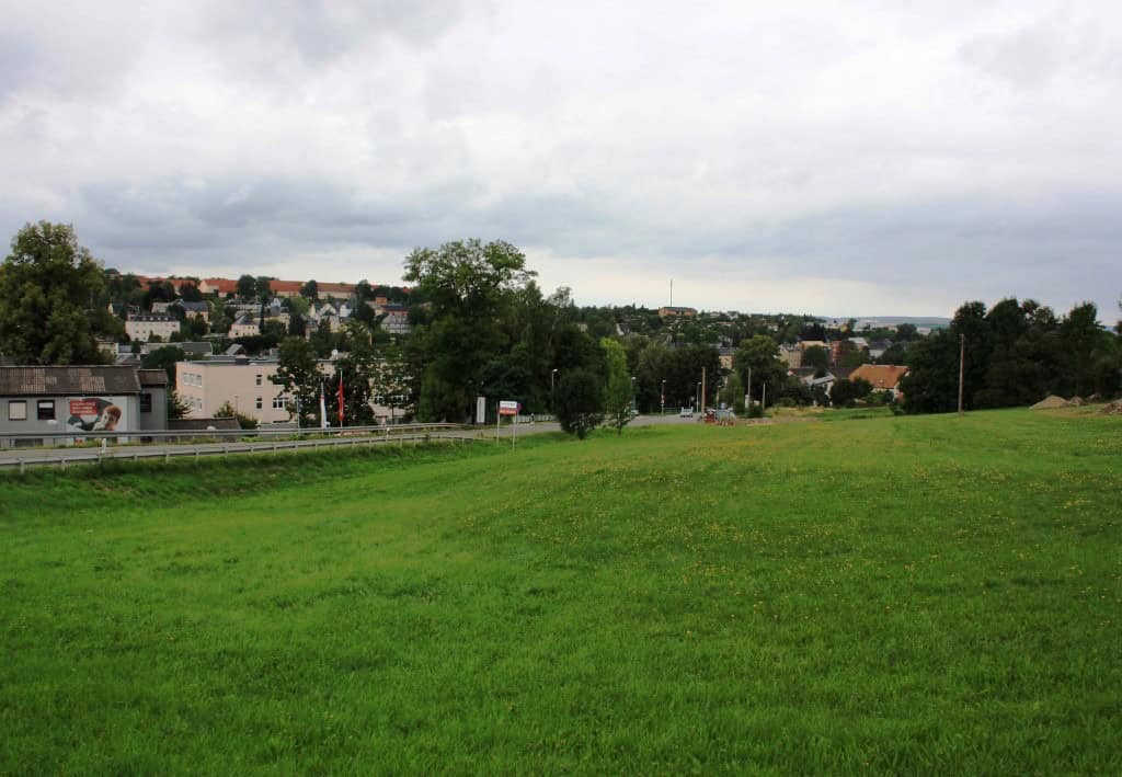 Ansicht Flurstück Wiese